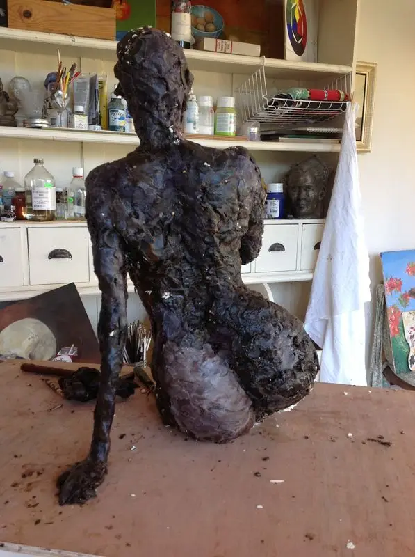 Building the Structure | Mermaid | Making Process | Christine Wiersema