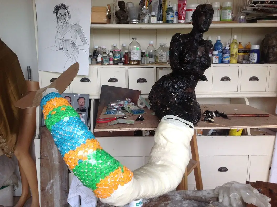 Mermaid | Making Process | Christine Wiersema