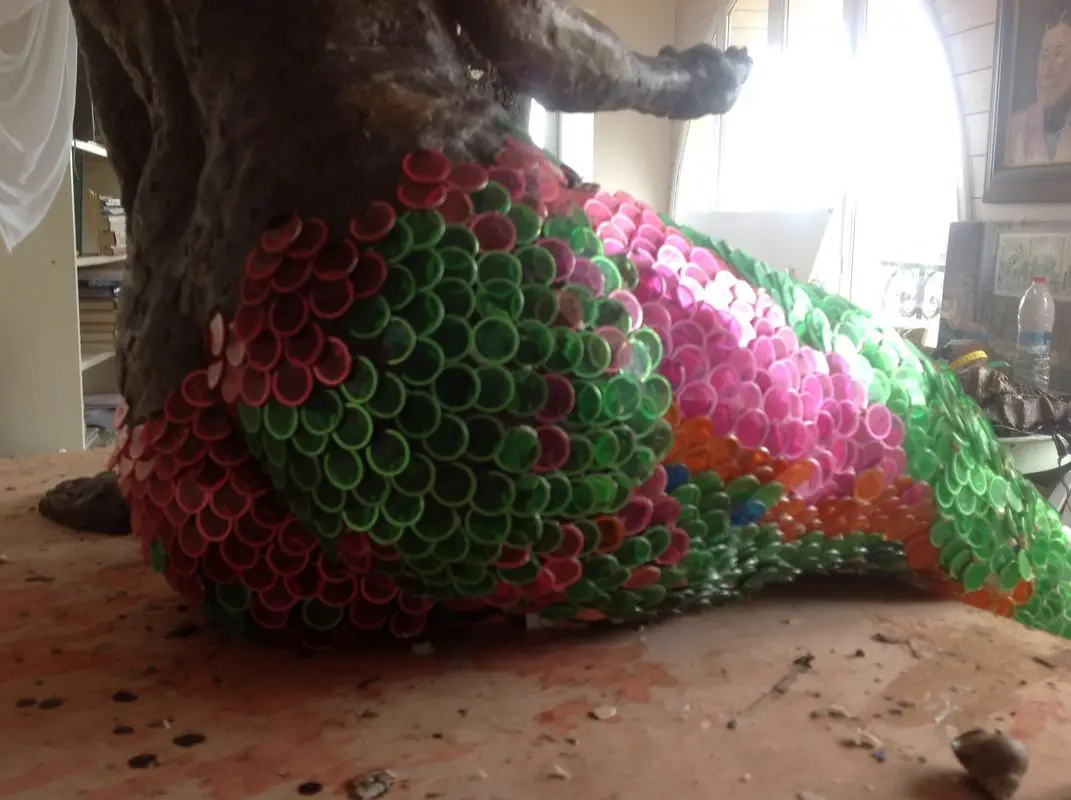 Creating the Scales | Mermaid | Making Process | Christine Wiersema